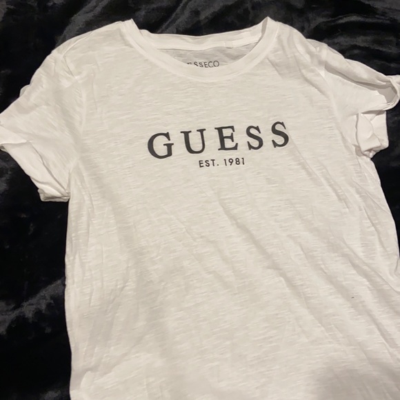 Guess | Tops | Guess White Shirt | Poshmark